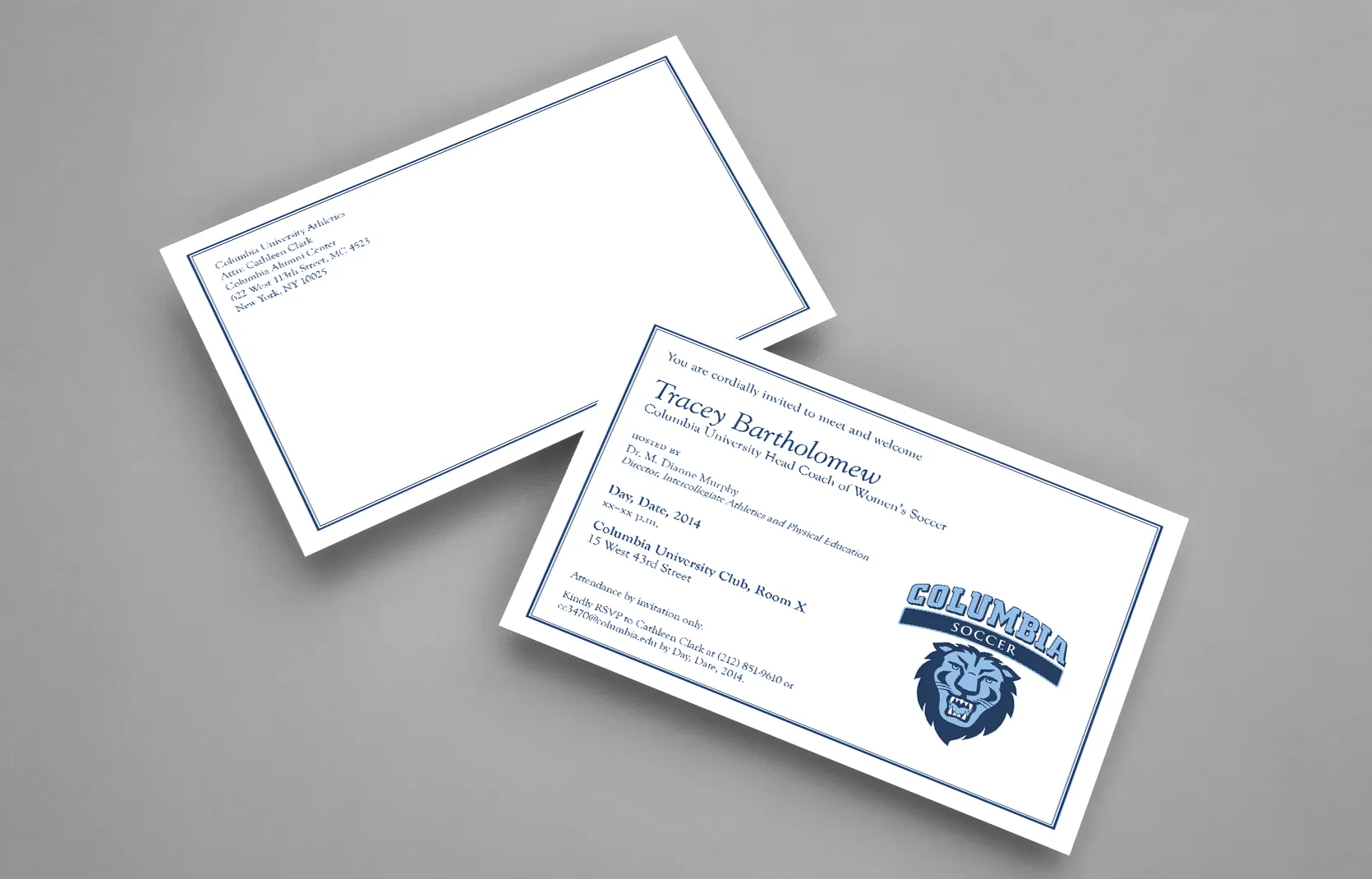 Invitation sample