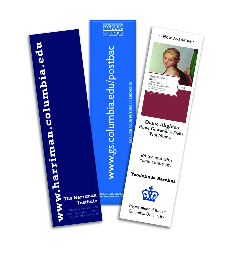 Bookmark samples